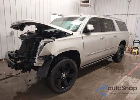 2016 Cadillac Escalade Esv Platinum z USA, uszkodzony, nr VIN 1GYS4KKJ8GR276103